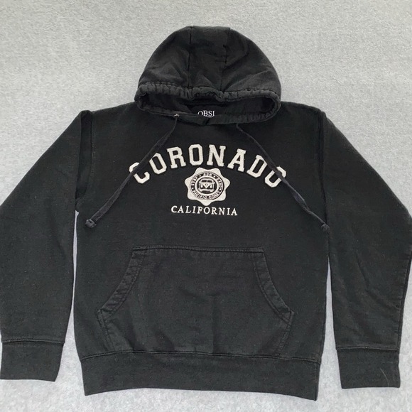 Other - Coronado‎ California Hoodie Sweatshirt Adult Small Blk Pullover OBSI Destination